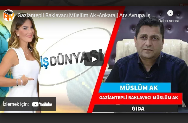 Müslüm Ak Baklava Sincan Şube